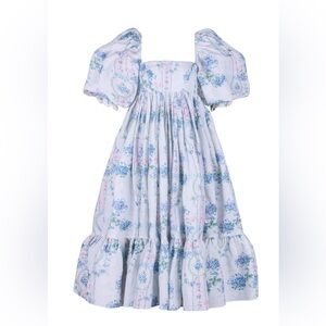 Selkie The La Belle Etoile Cotton French Puff Dress